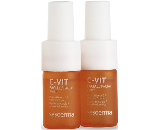 Sesderma C-VIT Serum Двухфазна сироватка з гіалуроновою кислотою, 5 шт x 7 мл, фото _ab__is.image_number.default