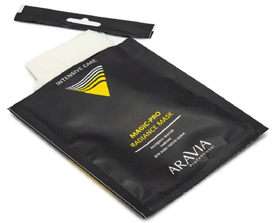 Aravia Professional Magic - PRO RADIANCE MASK Експрес-маска сяйво для всіх типів шкіри, 1 шт, фото _ab__is.image_number.default