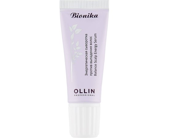 Энергетическая сыворотка против выпадения волос Ollin Professional Bionika Balance Scalp Energy Serum, изображение 2