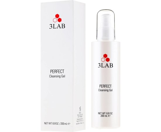 Гель для шкіри обличчя очищающий 3Lab Perfect Cleansing Gel, 200 ml, фото 