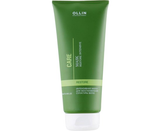 Интенсивная маска для восстановления структуры волос Ollin Professional Care Restore Intensive Mask