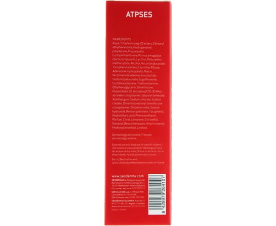 Крем клеточный энергетик Sesderma Atpses Cell Energizer Cream, 50 ml, изображение 3