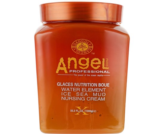 Крем-маска для волос с замороженной морской грязью Angel Professional Water Element Ice Sea Mud Nursing Cream, изображение 3