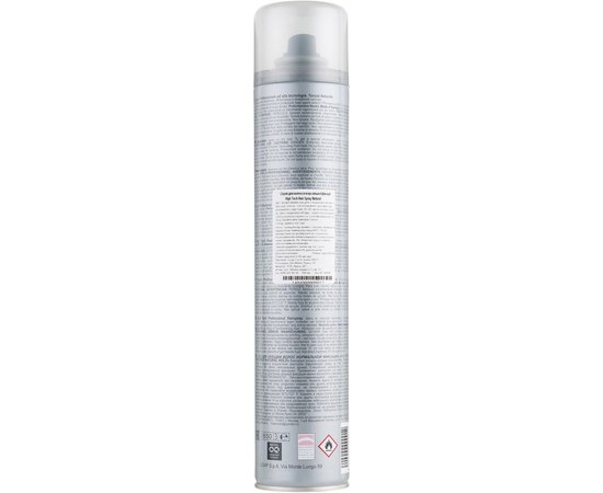 Лак без газа нормальной фиксации Lisap High Tech Hair no gas Hairspray, 300 ml, изображение 2
