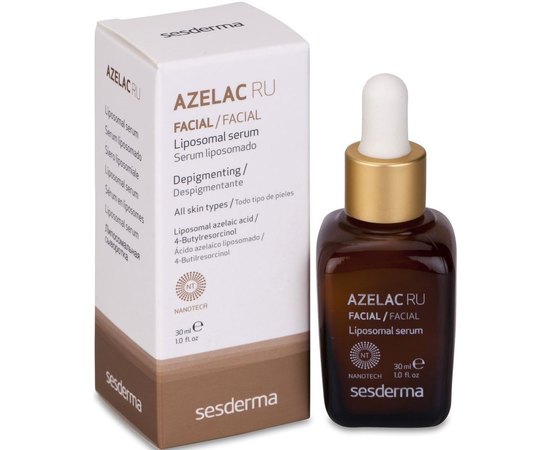 Sesderma Azelac Ru Liposomal Serum Ліпосомальна сироватка з азелаїнової кислоти, 30 мл, фото _ab__is.image_number.default Sesderma Azelac Ru Liposomal Serum Ліпосомальна сироватка з азелаїнової кислоти, 30 мл, фото _ab__is.image_number.default