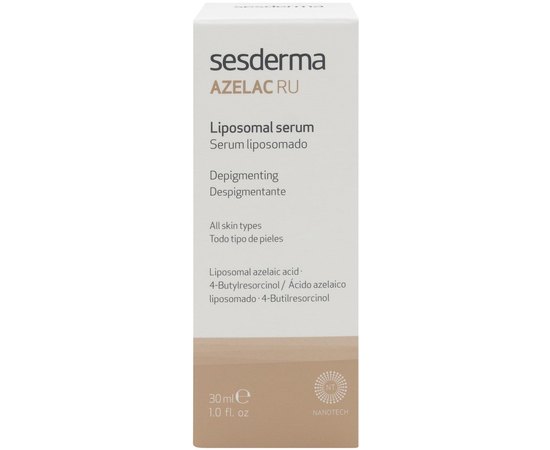 Sesderma Azelac Ru Liposomal Serum Ліпосомальна сироватка з азелаїнової кислоти, 30 мл, фото _ab__is.image_number.default Sesderma Azelac Ru Liposomal Serum Ліпосомальна сироватка з азелаїнової кислоти, 30 мл, фото _ab__is.image_number.default