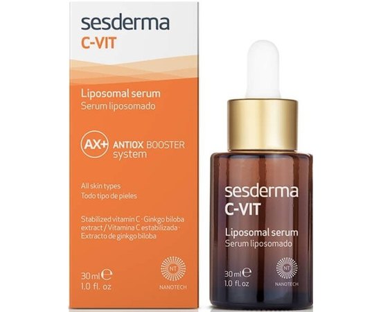 Липосомальная сыворотка с витамином C Sesderma C-Vit Liposomal Serum, 30 ml, изображение 2