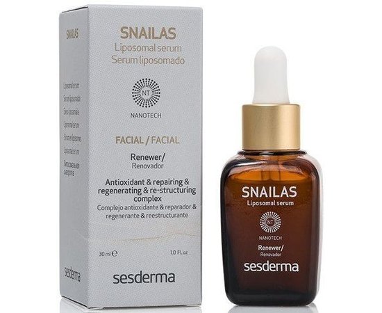 Sesderma Nanotech Snailas serum Ліпосомальна сироватка, 30 мл, фото _ab__is.image_number.default