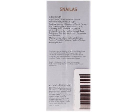 Sesderma Nanotech Snailas serum Ліпосомальна сироватка, 30 мл, фото _ab__is.image_number.default