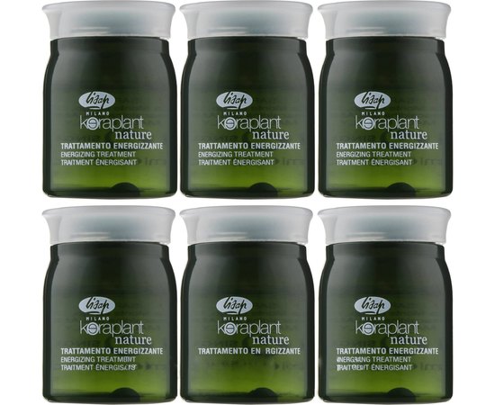 Лосьон против выпадения Lisap Keraplant Nature Energizing treatment, 6x8 ml, изображение 2