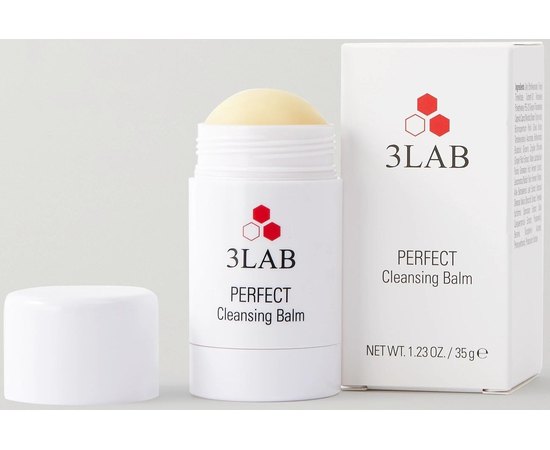 Що очищає бальзам-стик для особи 3Lab Perfect Cleansing Balm, 35 ml, фото _ab__is.image_number.default
