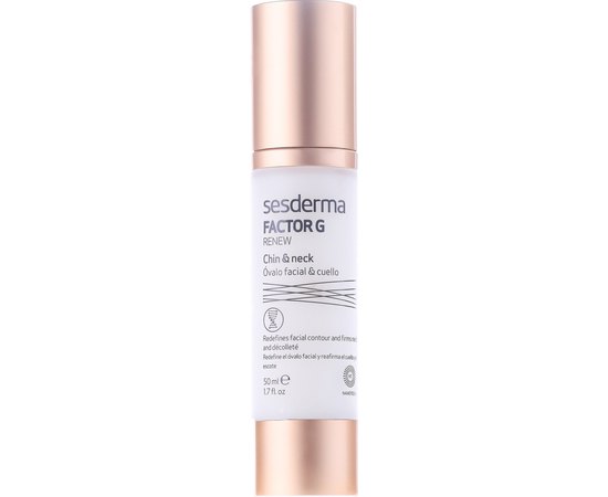 Омолаживающий крем для овала лица и шеи Sesderma Factor G Oval, 50 ml, изображение 3