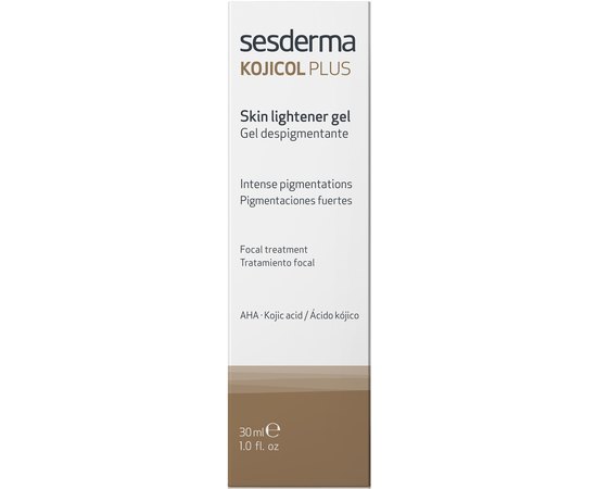 Осветляющий гель плюс Sesderma Kojicol Plus Skin Lightener Gel, 30 ml, изображение 3