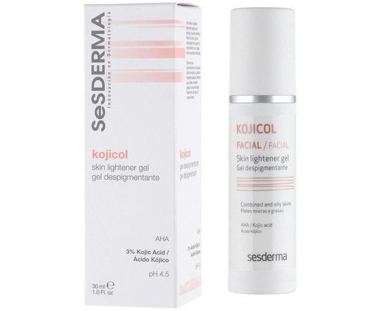 Осветляющий гель Sesderma Kojicol Skin Lightener Gel, 30 ml, изображение 2