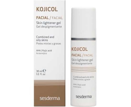 Осветляющий гель Sesderma Kojicol Skin Lightener Gel, 30 ml, изображение 4