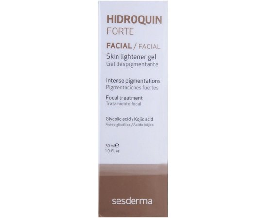 Осветляющий гель сильный Sesderma Hidroquin Forte Skin Lightener Gel, 30 ml
