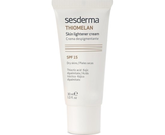Відбілюючий крем SPF15 Sesderma Thiomelan skin lightening cream, 30 ml, фото 