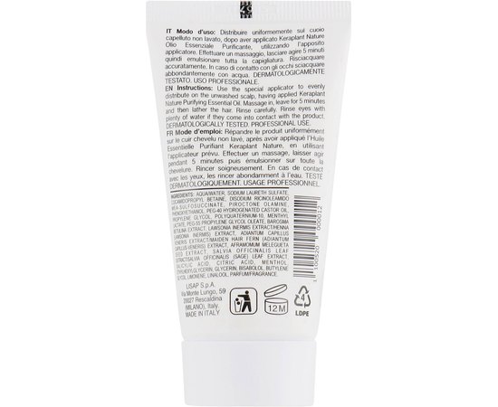 Пілінг від сухої лупи Lisap Keraplant Nature Purifying Peeling, 50 ml, фото _ab__is.image_number.default