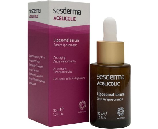 Sesderma Acglicolic Classic Liposomal Serum Антивікова ліпосомальна сироватка, 30 мл, фото 