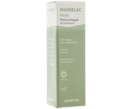 Sesderma Mandelac Moisturizing Gel Зволожуючий гель з мигдальною кислотою, 50 мл, фото _ab__is.image_number.default