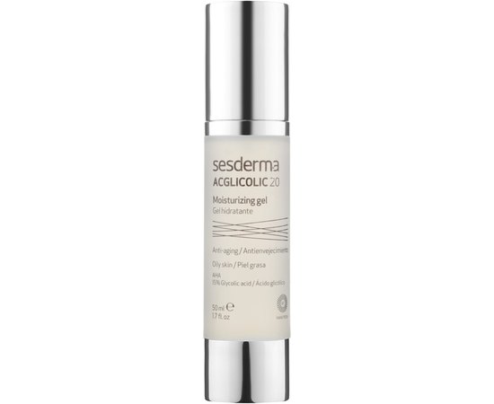 Увлажняющий гель Sesderma Acglicolic 20 Moisturizing Gel, 50 ml, изображение 2