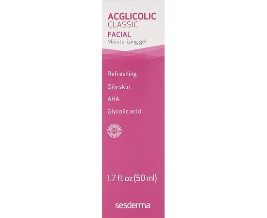 Sesderma Acglicolic Classic Moisturizing Gel Зволожуючий гель, 50 мл, фото _ab__is.image_number.default