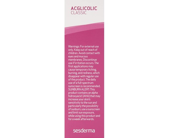 Sesderma Acglicolic Classic Moisturizing Gel Зволожуючий гель, 50 мл, фото _ab__is.image_number.default