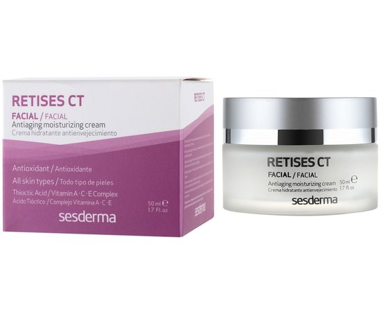 Увлажняющий крем против морщин Sesderma Retises Anti-aging Moisturizing Cream, 50 ml