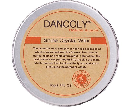Воск кристалл для блеска Dancoly Crystal Wax For Shine, 80 g