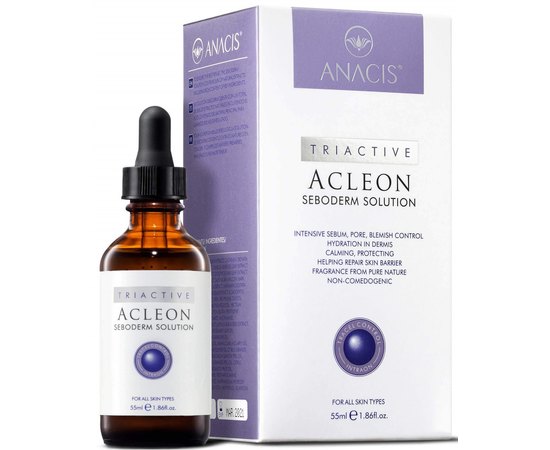 Висококонцентрована сироватка з зволожуючим і зміцнюючим ефектом Anacis Acleon Seboderm Solution Serum, 55 ml, фото _ab__is.image_number.default