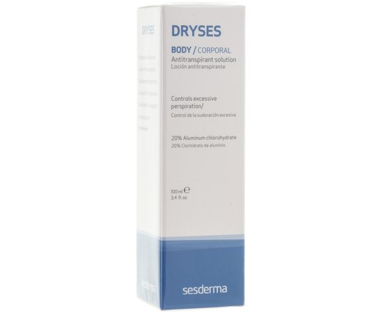 Антипотовая жидкость в виде спрея Sesderma Dryses Antitranspirant Solution, 100 ml, изображение 2 Антипотовая жидкость в виде спрея Sesderma Dryses Antitranspirant Solution, 100 ml, изображение 2