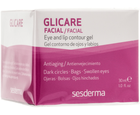 Гель для контура глаз и губ Sesderma Glicare Eye and Lip Contour Gel, 30 ml, изображение 3 Гель для контура глаз и губ Sesderma Glicare Eye and Lip Contour Gel, 30 ml, изображение 3