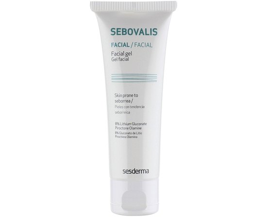 Гель для лица Sesderma Sebovalis Face Gel, 50 ml, изображение 2