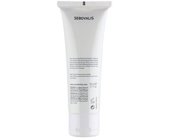Гель для лица Sesderma Sebovalis Face Gel, 50 ml, изображение 3