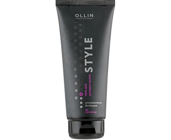 Гель для укладки волос ультрасильной фиксации Ollin Professional Gel Ultra Strong, 200 ml