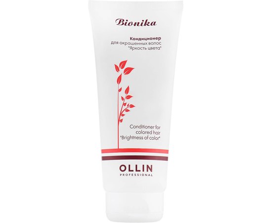 Кондиционер для окрашенных волос Яркость цвета Ollin Professional Bionika for Colored Hair, 200 ml