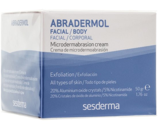Крем для микродермабразии Sesderma Abradermol Microdermoabrasion Cream, изображение 5