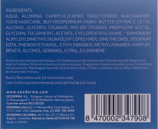 Крем для микродермабразии Sesderma Abradermol Microdermoabrasion Cream, изображение 7