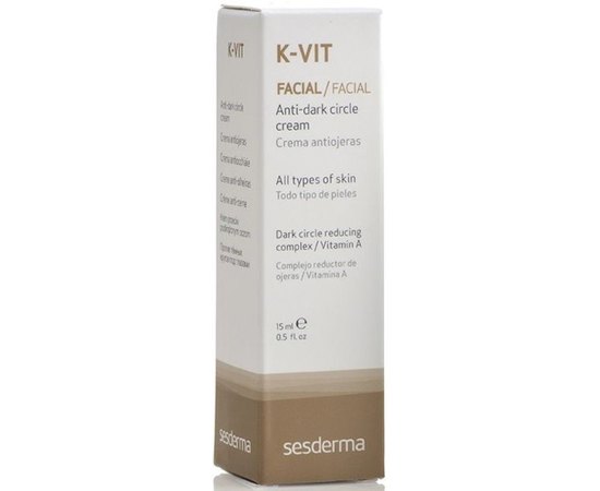 Крем для век Sesderma K-Vit-Eye Contour, 15 ml, изображение 3