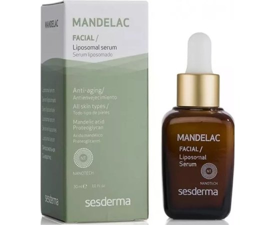 Sesderma Mandelac Liposomal Serum Ліпосомальна сироватка з мигдальною кислотою, 30 мл, фото _ab__is.image_number.default Sesderma Mandelac Liposomal Serum Ліпосомальна сироватка з мигдальною кислотою, 30 мл, фото _ab__is.image_number.default