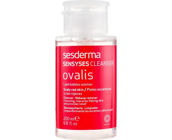 Ліпосомальний лосьйон для зняття макіяжу Sesderma Sensyses Cleanser Ovalis, 200 ml, фото 