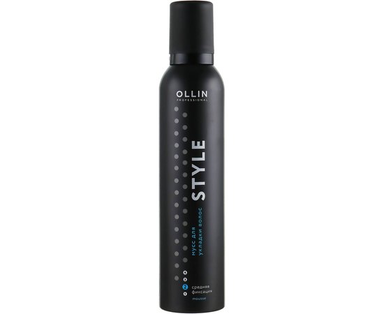 Мусс для укладки волос средней фиксации Ollin Professional Style Medium Hold Mousse, 250 ml