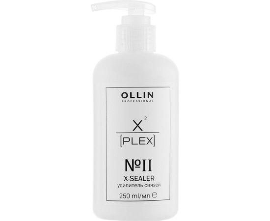Ollin Professional X-Plex №1 X-Bond Booster + №2 X-Sealer Набір для збереження здоров'я волосся, 3 х 250 мл, фото _ab__is.image_number.default