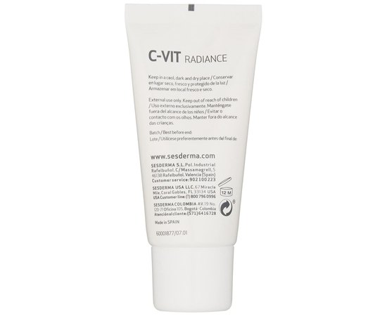 Sesderma C-VIT Revitalizing facial mask Ревіталізірующая маска, 30 мл, фото _ab__is.image_number.default