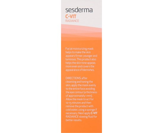 Sesderma C-VIT Revitalizing facial mask Ревіталізірующая маска, 30 мл, фото _ab__is.image_number.default
