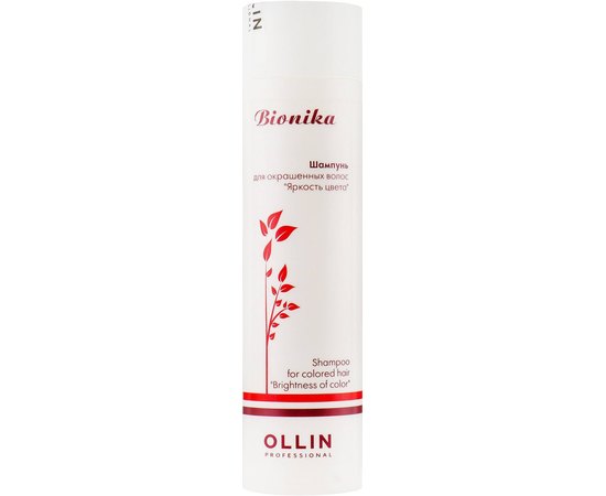 Шампунь для окрашенных волос Яркость цвета Ollin Professional Bionika Colored Hair Shampoo