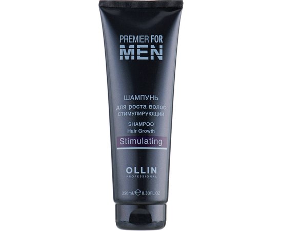 Шампунь для роста волос стимулирующий Ollin Professional Premier For Men Shampoo Hair Growth Stimulating, 250 ml