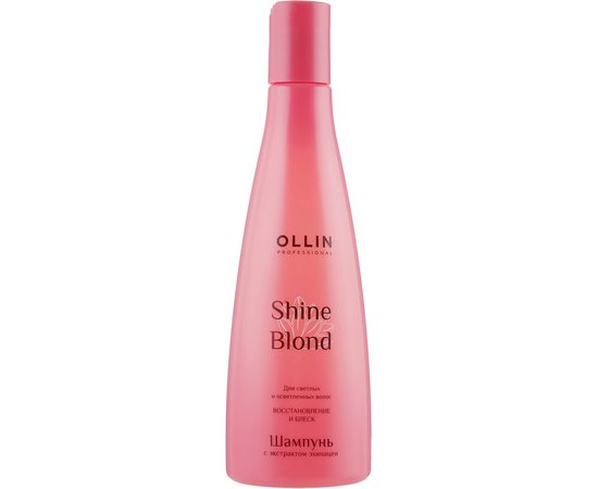 Шампунь для волос с экстрактом эхинацеи Ollin Professional Shine Blond Echinacea Shampoo, 300 ml