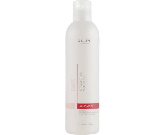 Ollin Professional Care Almond Oil Shampoo Шампунь проти випадіння волосся з маслом мигдалю, фото 