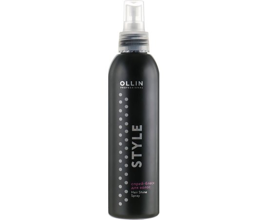 Ollin Professional Hair Shine Spray Спрей-блиск для волосся, 200 мл, фото 